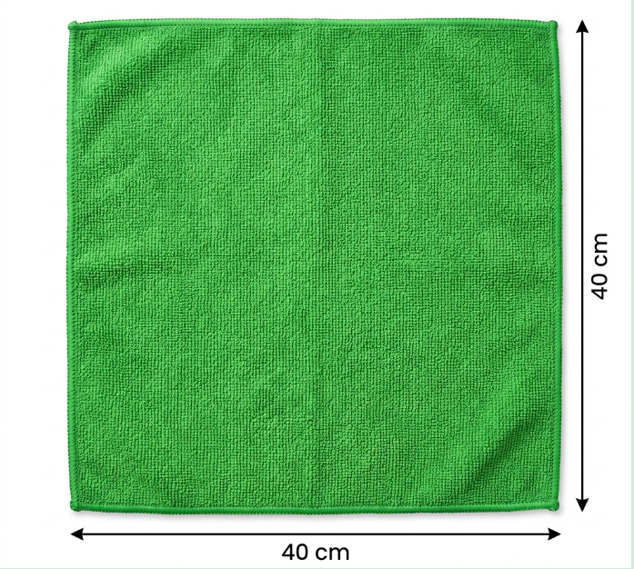 Peek Basket Microfiber Cleaning Cloth 40 × 40 cm - Pack of 4